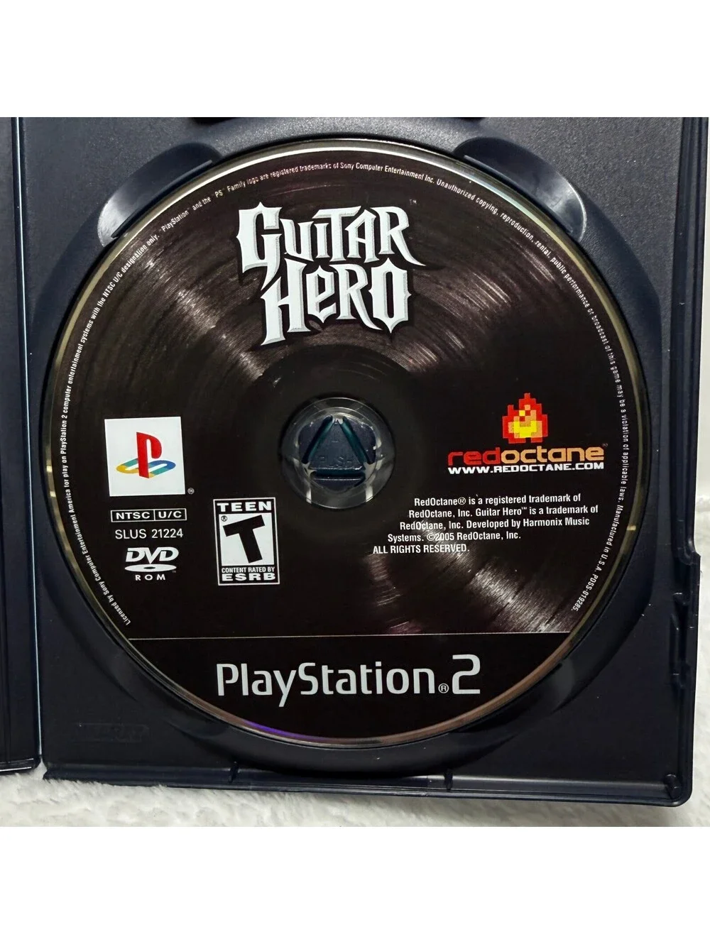 Guitar Hero II Sony PlayStation 2 PS2 Complete CIB Manual Black Label